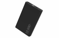 WG - Power Bank 10000 mAh,  USB-C PD 20W + USB-A 22.5W, černá