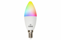 Xtend Home smart LED žárovka, E14, RGB+W, 4.8W, 450lm, barevná, stmívatelná, WiFi, Tuya