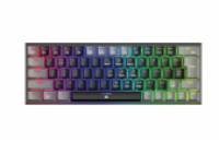 White Shark WAKIZASHI 2, černo-šedá (CZ/SK + červené switche)