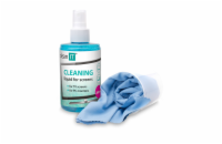 Clean IT Čistící roztok na obrazovky s utěrkou ve víčku - 200ml 200ml čistícího roztoku na obrazovky s utěrkou z mikrovlákna efektivně čistí a pečuje o LCD a plasmové obrazovky. Kód produktu: CL-180
