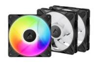 ARCTIC P14 Pro A-RGB (3 kusy) - 140mm A-RGB PWM ventilátor s rozdělovačem kabelů