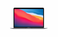 Notebook Apple MacBook Air 13" (M1, 2020) Space Gray  Notebook - 13,3 palců, 8 GB, Apple M1, 256 GB NVMe SSD, macOS, 2560 x 1600 px, Apple M1, Bluetooth, WIFI, Webkamera, Vady: mírné estetické vady.