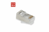 LYNX konektor STP Cat6a, 50µ, 100ks