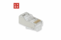 LYNX konektor STP Cat5e, 30µ, 100ks