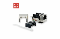 LYNX keystone STP Cat5e, 90 stp., stříbrný