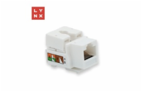 LYNX keystone UTP Cat5e, 90 stp., bílý