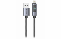 Swissten LCD kabel USB-A / lightning 1m