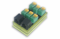 TINYCONTROL Splitter tB2, rozšíření 1-Wire - 1× RJ12 a 6× terminál