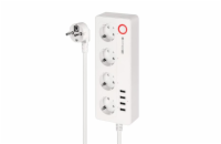 Smart prodlužovací kabel 4 zásuvky 1,6m KRUGER & MATZ Connect P6 WiFi Tuya