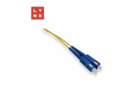 LYNX duplexní patch kabel SM, OS2, SC/SC, 9/125µm, 0,5m