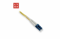 LYNX duplexní patch kabel SM, OS2, LC/LC, 9/125µm, 15m