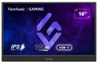 ViewSonic VX1654 /15,6" 16:9 1920 x 1080 SuperClear® IPS, Portable Gaming 144Hz /mini HDMI, 2 USB type C/ speaker