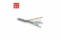 LYNX UTP kabel, Cat6, PVC (Eca), celoměděný, vnitřní, šedý, box 305m