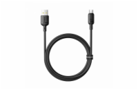 Baseus Rychlonabíjecí kabel Silky USB/USB-C 1m 100W černý