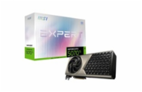 MSI VGA NVIDIA GeForce RTX 5070 Ti 16G EXPERT OC, RTX 5070 Ti, 16GB GDDR7, 3xDP, 1xHDMI