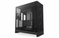 NZXT skříň H9 Flow dvoukomorová ATX / 3x140mm fan / 1x120mm / perforovaný top / proskl. bočnice, front / černá