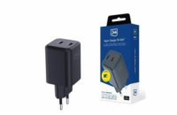 3mk síťová nabíječka - Hyper Charger PD 45W, černá