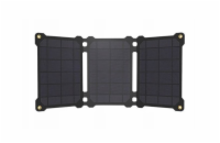 Allpowers Solární Přenosná Nabíječka (rozkládací panel) Allpowers, 21W - černá Vybavte se bezplatným přenosným zdrojem energie. Model Allpowers AP-ES-004-BLA 21W má výkon 21W, vysokou účinnost a komp