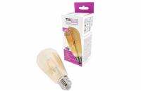 Žárovka Filament LED E27 4W bílá teplá TRIXLINE ST64 Gold