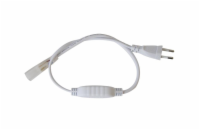 Flexo šňůra PVC pro LED pásek 5050, 230V, 0.5m