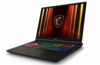 MSI Vector/A16 HX A8WHG-016XCZ/R7-8840HX/16"/2560x1600/32GB/1TB/RTX 5070Ti/bez OS/Gray/2R