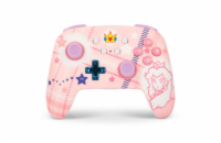 PowerA Enhanced Nabíjecí bezdrátový herní ovladač pro Nintendo Switch - Super Mario Princess Peach Plaid