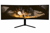 AROZZI NOVA herní monitor 49" 49TUW165 Black/ LED/ 5120x1440/ 165Hz/ VA/ 3000:1/ 1ms/ 2xHDMI/ DP/ USB-C/ černý
