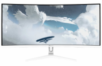 AROZZI NOVA herní monitor 34" 34T2K165 White/ LED/ 3440x1440/ 165Hz/ VA/ 4000:1/ 1ms/ 2xHDMI/ 2xDP/ bílý