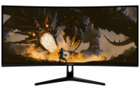 AROZZI NOVA herní monitor 34" 34T2K165 Black/ LED/ 3440x1440/ 165Hz/ VA/ 4000:1/ 1ms/ 2xHDMI/ 2xDP/ černý