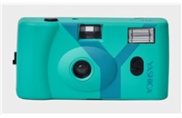 YASHICA MF-1 Snapshot Art Camera (Turquoise) - analogový fotoaparát