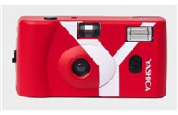YASHICA MF-1 Snapshot Art Camera (Red) - analogový fotoaparát