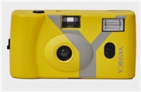 YASHICA MF-1 Snapshot Art Camera (Yellow) - analogový fotoaparát