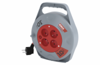 EMOS PVC Naviják 4z/10m 1,0mm, IP20