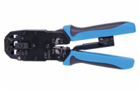 XtendLan Kleště krimpovací profi s ráčnou RJ45, RJ12, RJ11