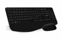Connect IT Combo bezdrátová klávesnice + myš (+1x AAA +1x AA baterie) CZ/SK - černá Bezdrátový set CKM-7803-CS s CZ/SK klávesnicí a přesnou optickou myší, 13 multimediálních kláves, nízký profil pro 