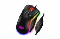 Connect IT NEO+ profesionální optická herní myš + SW, 7200 DPI - černá Profesionální herní myš s 8 tlačítky, RGB podsvícením, vyměnitelnou bočnicí a přesným senzorem až 7200 DPI. Umožňuje nastavení m