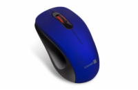 Connect IT MUTE bezdrátová optická tichá myš, USB (+1x AA baterie) - modrá Bezdrátová myš Connect IT MUTE CMO-2230-BL s tichým chodem tlačítek, ergonomickým designem a přesným optickým senzorem 1200 