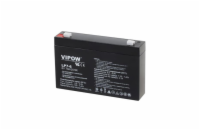Baterie olověná 6V 7Ah VIPOW BAT0207