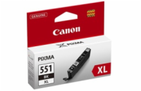 Canon CARTRIDGE CLI-551BK XL černá pro Pixma iP, Pixma iX, Pixma MG a Pixma MX 6850, 725x, 925, 8750 (1130 str.)