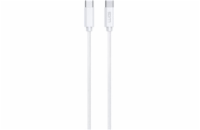 WG - Datový kabel Type-C na Type-C, 2 metry, 3A, 60W, bílá