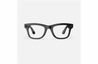 MG Ray-Ban Meta Wayfarer (Standard) - Clear - Shiny Black