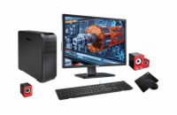 PC sestava HP Z6 G4 Workstation + 24“ Dell UltraSharp + příslušenství  HP Z6 G4 Workstation  - 64 GB, Intel Xeon Silver 4114 2.20 GHz, 512 GB NVMe SSD, Windows 11 Pro, nVIDIA Quadro P4000 8GB, DVD-RW