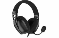 Hator HYPERPUNK 3 USB drátová sluchátka černá