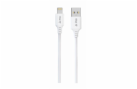 iPEAX TPU KABEL USB-A / LIGHTNING 1M, USB 2.0 BÍLÝ