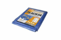 Plachta zakrývací STANDARD, 5 x 8 m, modro - stříbrná, ENPRO