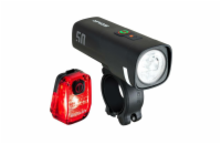 SIGMA světlo set - přední + zadní AURA 50 + HIRO 10