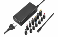 AVACOM QuickTIP 90W - univerzální adaptér pro notebooky + 13 konektorů - Poškozený obal (Komplet)