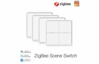 Smart vypínač osvětlení MOES 4 Gang ZigBee Tuya