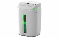 KOBRA skartovač S4-HYBRID/ příčný řez 3,8 mm/ A4/ kapacita 22 listů/ objem koše 40l/ stupeň utajení P2/ bílo-zelený