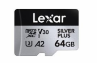 Lexar microSDXC Professional SILVER Plus UHS-I/U3/A2/4K R205/W100 (V30) 64GB